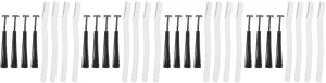 Beaupretty 16sets Eyebrow Trimming Tool Portable Eyebrow for Women Dermaplaning Tool Cover Design Lightweight and for Home Use