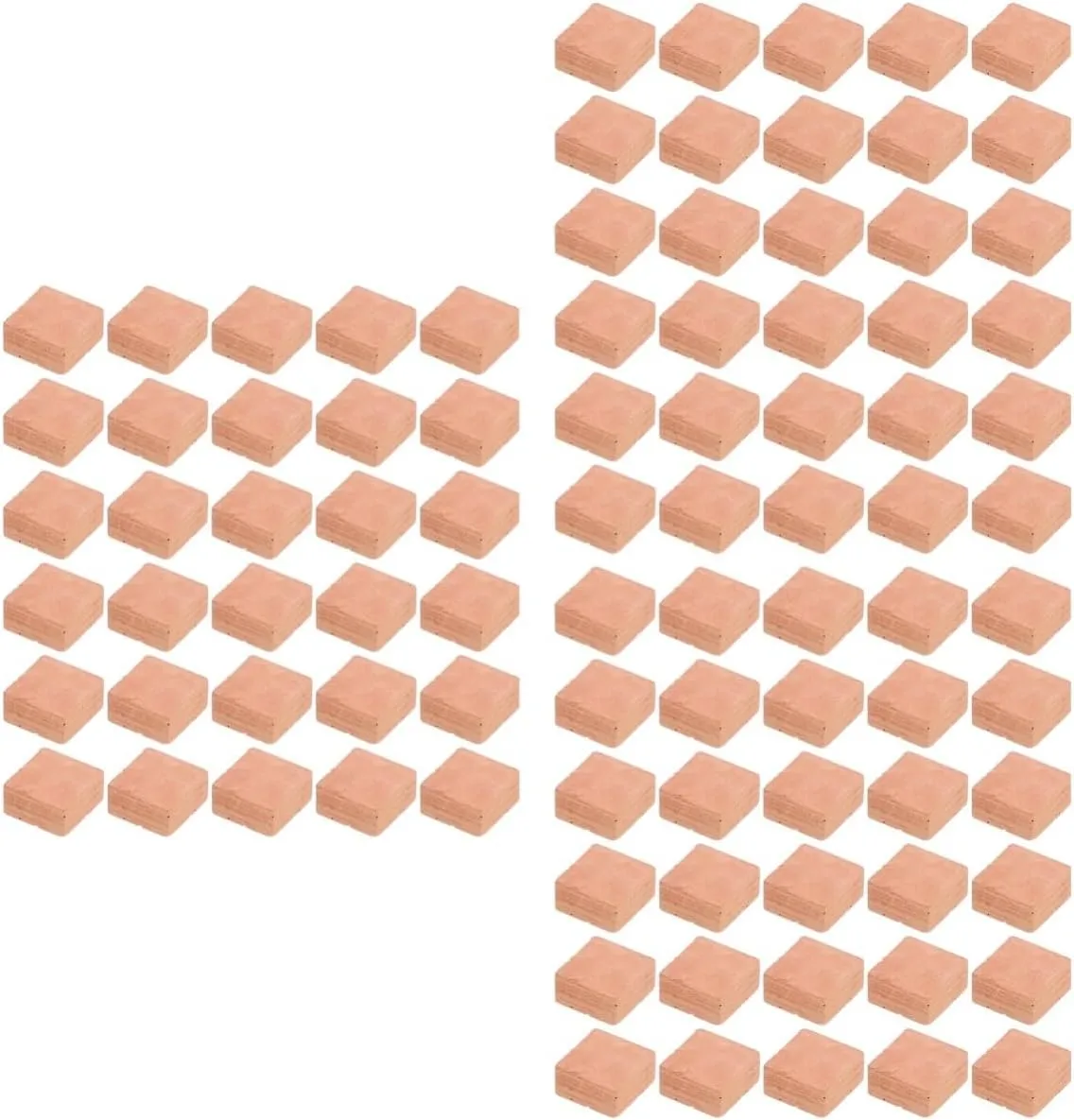 BESPORTBLE 160pcs Miniature Bricks for Landscaping Realistic Faux Model for House Building for Theme Rooms and Creative Crafts