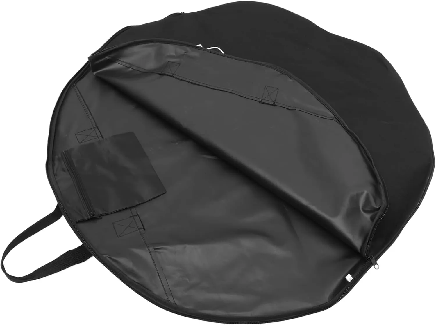 BESPORTBLE 2pcs Bicycle Wheel Bag Bike Wheel Polyester Black Storage Bag Riding