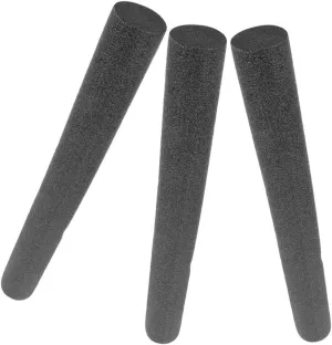 BESPORTBLE 3pcs Set Basketball Guard Pad Blocking Rod for Sports Basketball Blocking Equipment Indoor Silent Basketball Blocking Stick for Basketball Sports Practice Rod Pearl Cotton Black