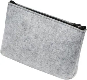 BESPORTBLE Felt Power Bank Storage Bag for Travel Electronics Accessories Organizer Cable Bag Padded Dividers Mesh Pocket