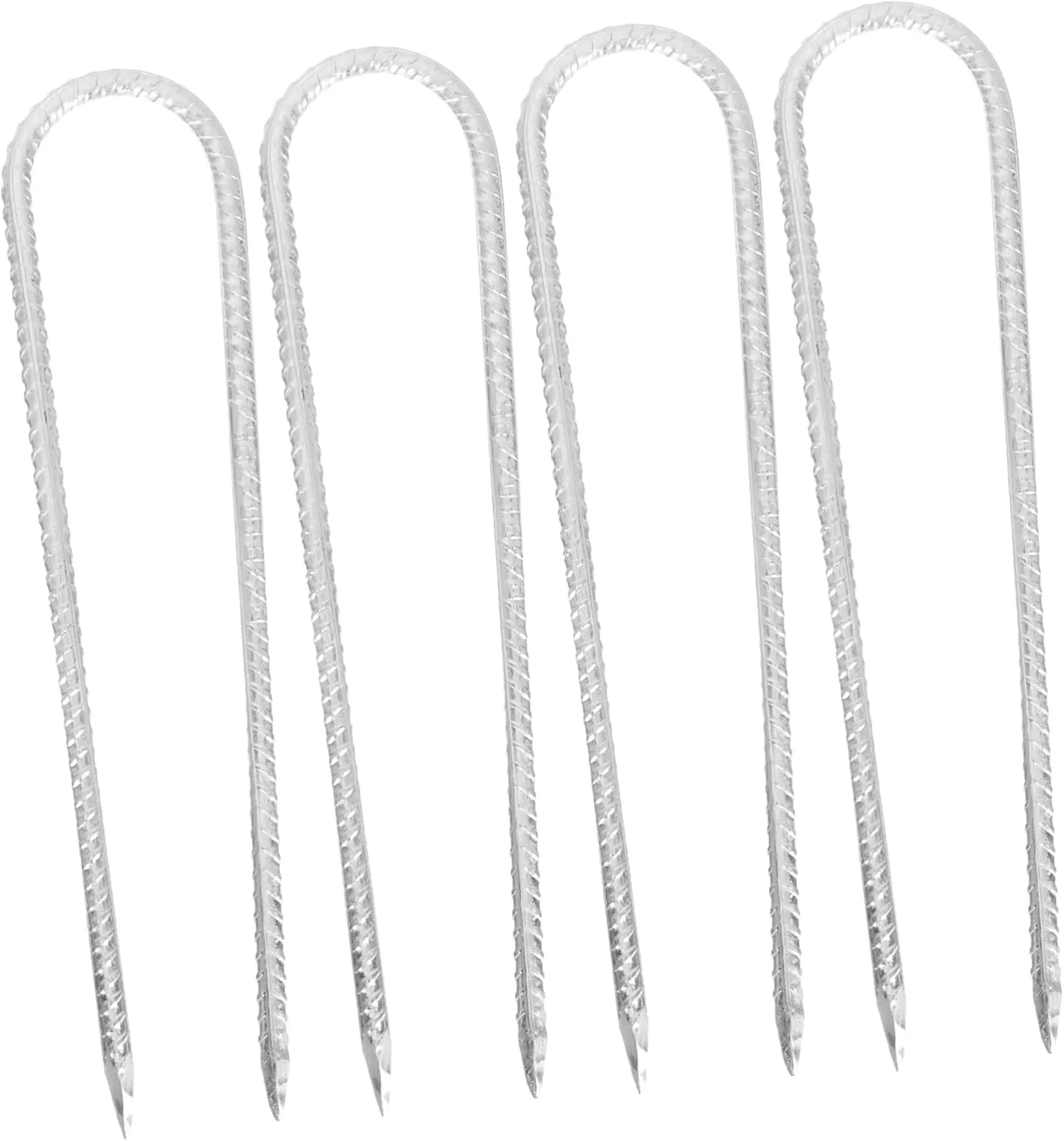 BESPORTBLE Trampoline Fixing Stake Set 4pcs Ground Stakes for Tarp Tent Anchors U-Shaped