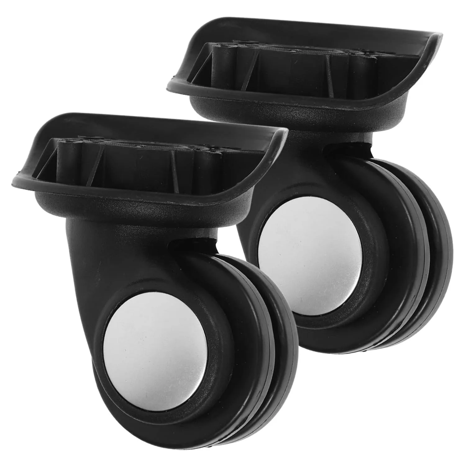 BESTOYARD 1 Pair Luggage Wheels Replacement Kit Small Caster Wheels for Suitcases and Easy to Install Classic Design Compatible with Luggage Upgrade Version