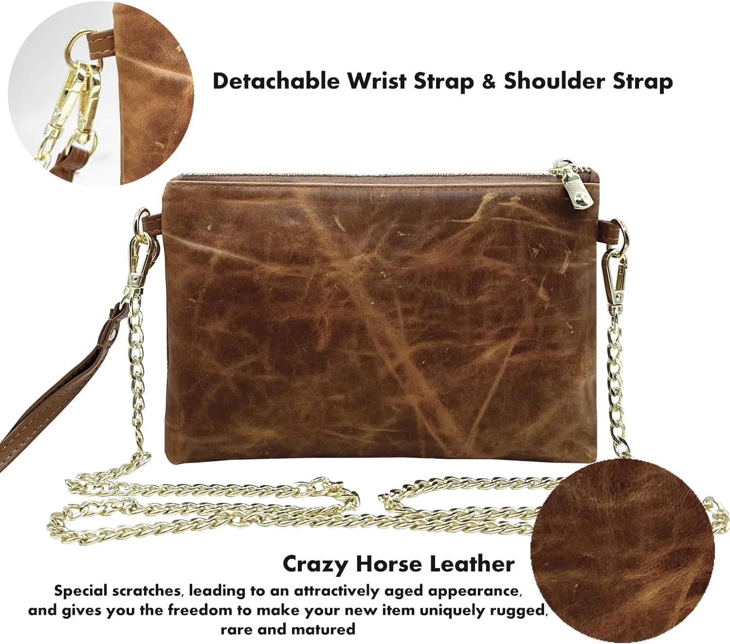 Beurlike Straw Clutch Purses for Women Beach Wristlet Wallet Small Cross body bag for Girls