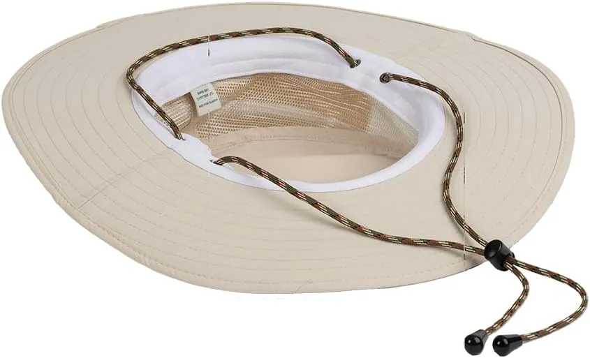 Bimini Bay Outfitters LTD Boca Grande Wide-Brim Fishing Hat with Mesh Featuring BloodGuard