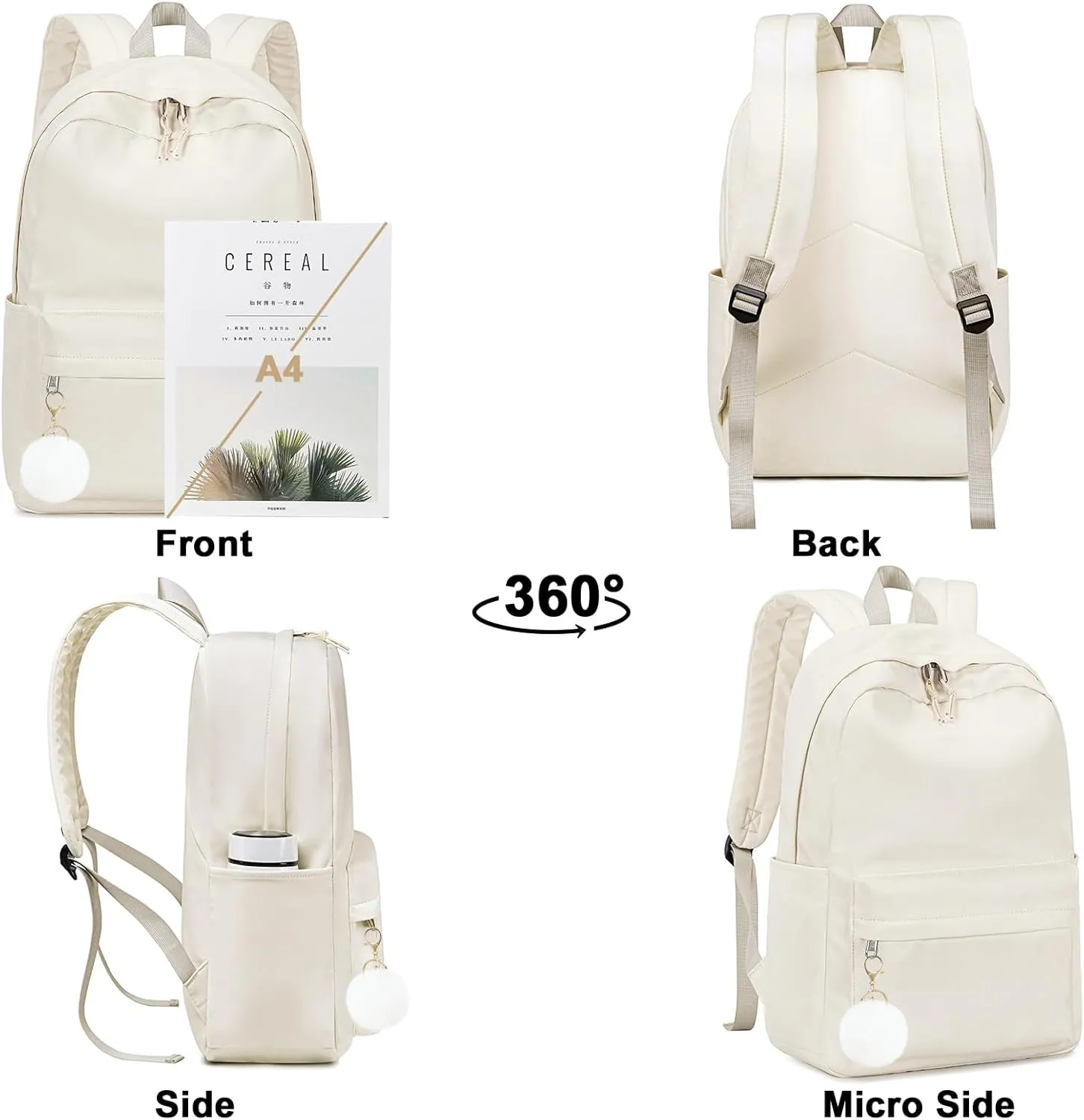 Bluboon Backpack for School Kids Backpack Girls Bookbag Laptop Backpack Gifts for Women