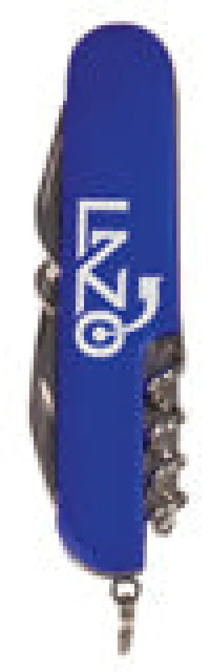 Blue 8-Function Pocket Knife