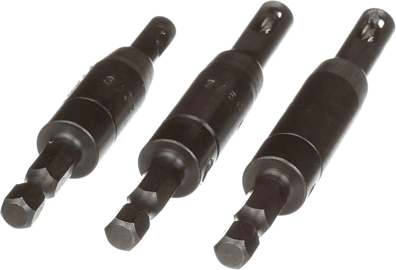 Bosch CC2430 Clic-Change 1/4 in. Self-Centering Drill Bit Assortment (3-Piece)