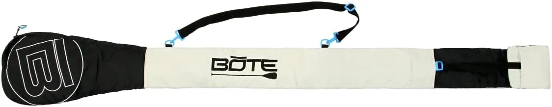 BOTE Brand Universal SUP Paddle Zip Up Coffin Travel Storage Bag with Shoulder Carry Strap Foldable Storable Packable Watercraft Axe Paddle Travel Friendly Transport Protection
