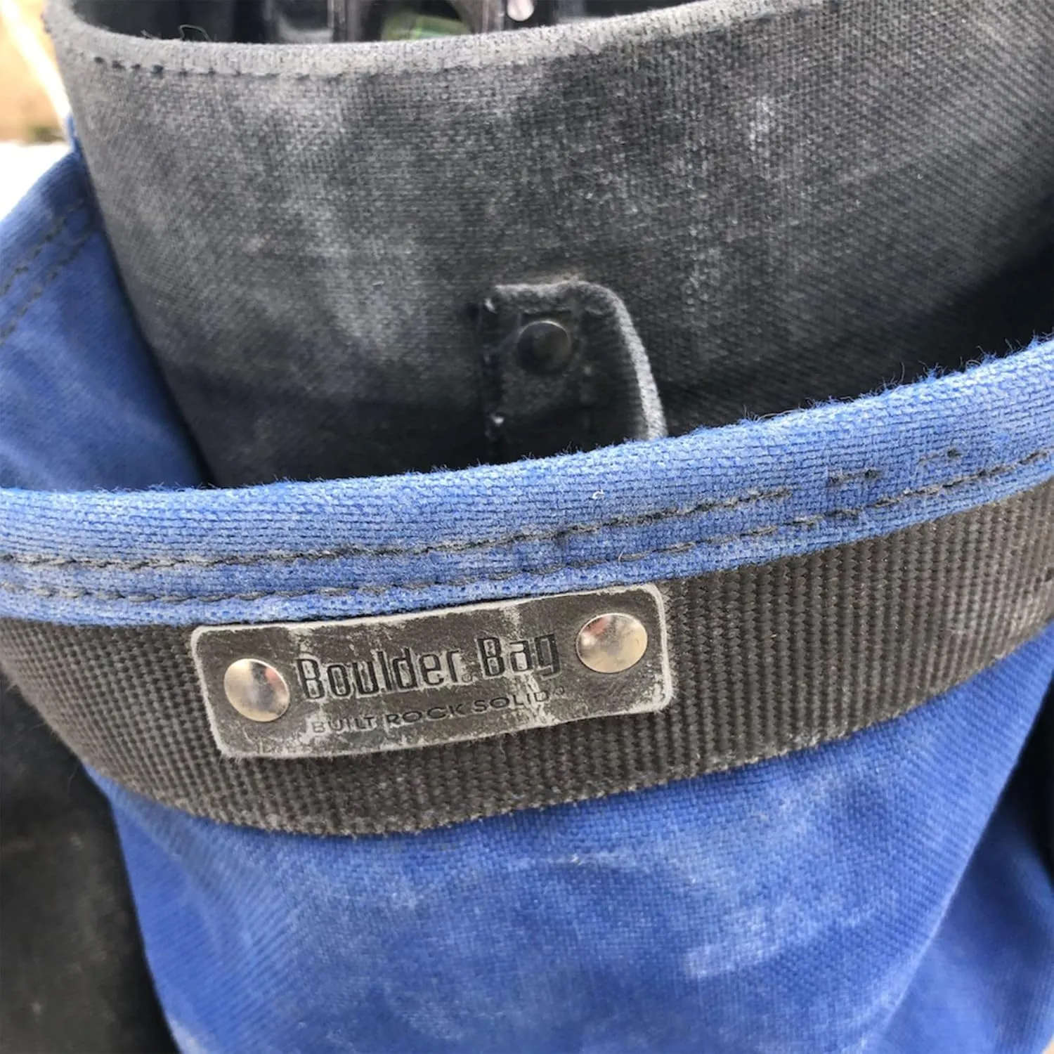 BOULDER BAG Professional Electrician's MAX Combo with Comfort Back Support Tool Belt, Quick Release Buckle, Heavy Duty Work Belt, Black, (Medium 28-32 Inch Waist), Made in USA