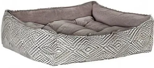 Bowsers Diamondback Woven Scoop Dog Bed M