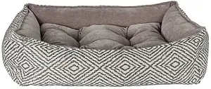Bowsers Diamondback Woven Scoop Dog Bed M