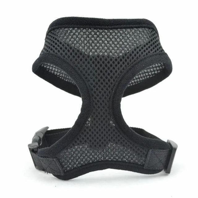Breathable Small Dog Pet Harness and Leash Set