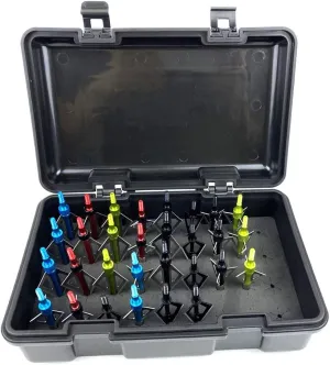Broadhead Storage Box Case for Compound Hunting Bow and Crossbow Accessory - 36PCS Stroage