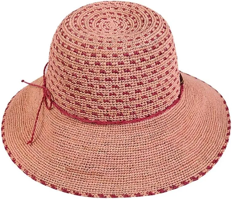 Broadside Straw Hat Big Hat Can Be Crimped Collapsible Breathable and Comfortable Sun Protection Ms Summer Leisure Beac