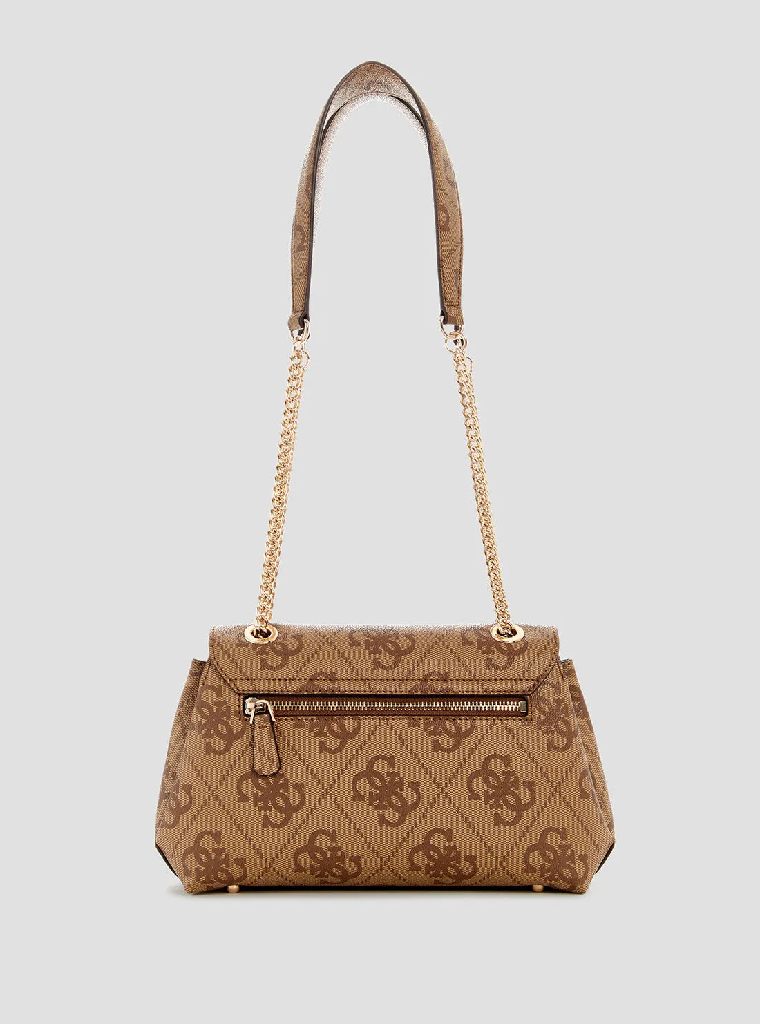 Brown Logo Lorelei Crossbody Bag
