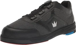 Brunswick Mens Fury Right Hand Wide Bowling Shoes - Black 13 W US