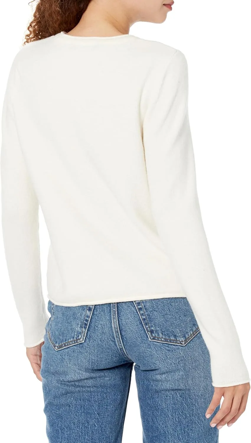 Calvin Klein Women's Crew Neck Long Sleeve Sweater