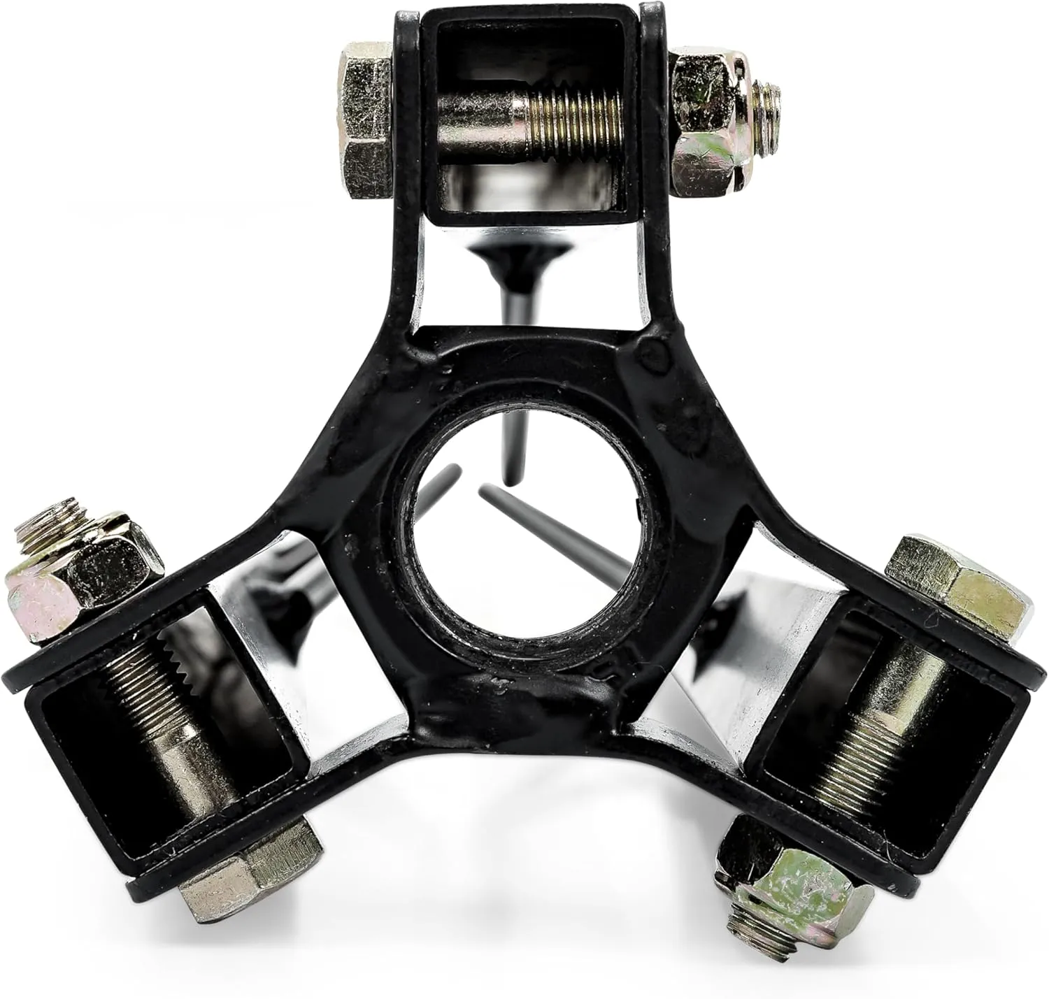 Camco Eaz-Lift Camper & RV Gooseneck Stabilizer Tripod Jack - Reduces Movement on 5th Wheel Trailers - Features Adjustable Height from 30” to 44” - 7,500lb Max Load Capacity (48850)