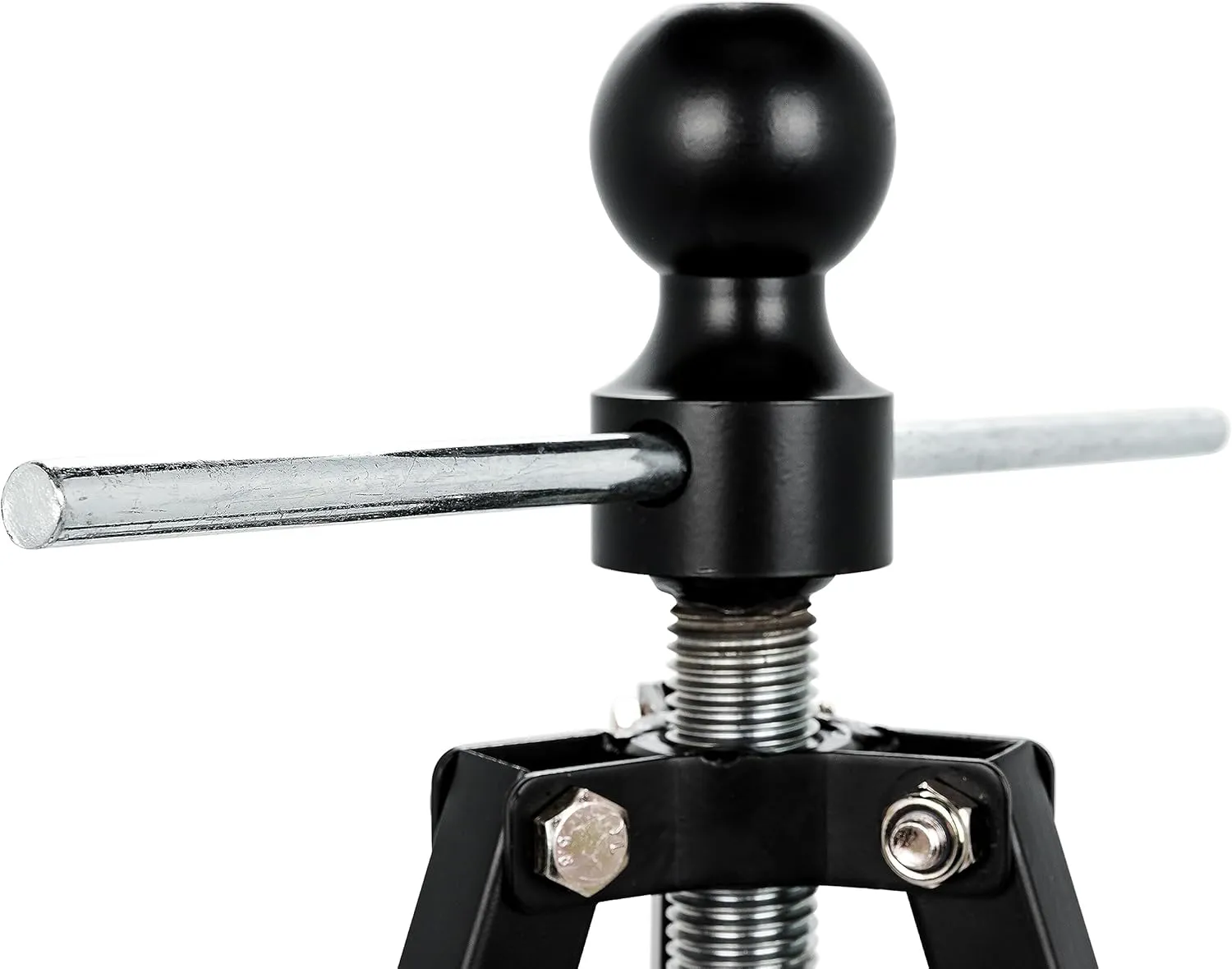 Camco Eaz-Lift Camper & RV Gooseneck Stabilizer Tripod Jack - Reduces Movement on 5th Wheel Trailers - Features Adjustable Height from 30” to 44” - 7,500lb Max Load Capacity (48850)