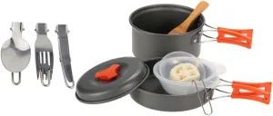 Camping Pan Set 1-2 Person Picnic Pot Set for Hiking Camping Cookware Cooking Tools