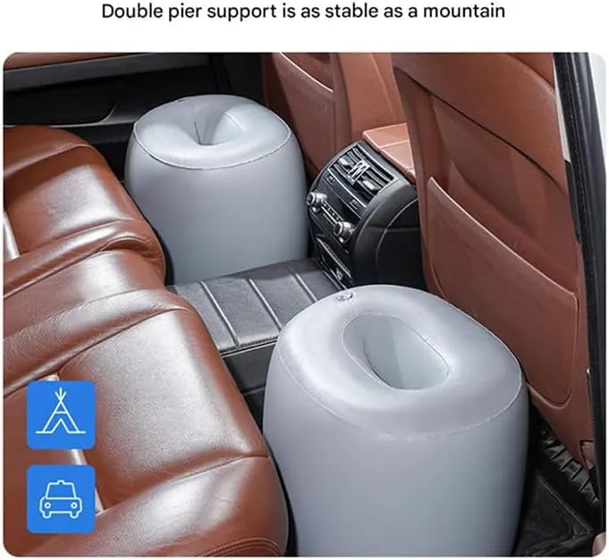 Car Air Mattresses for Audi A4 B9 Allroad A4 B6 8E Avant,Thickened Car Camping Bed Sleeping Pad with Upgrade Side File Portable Car Mattress for Travle and Camping,D