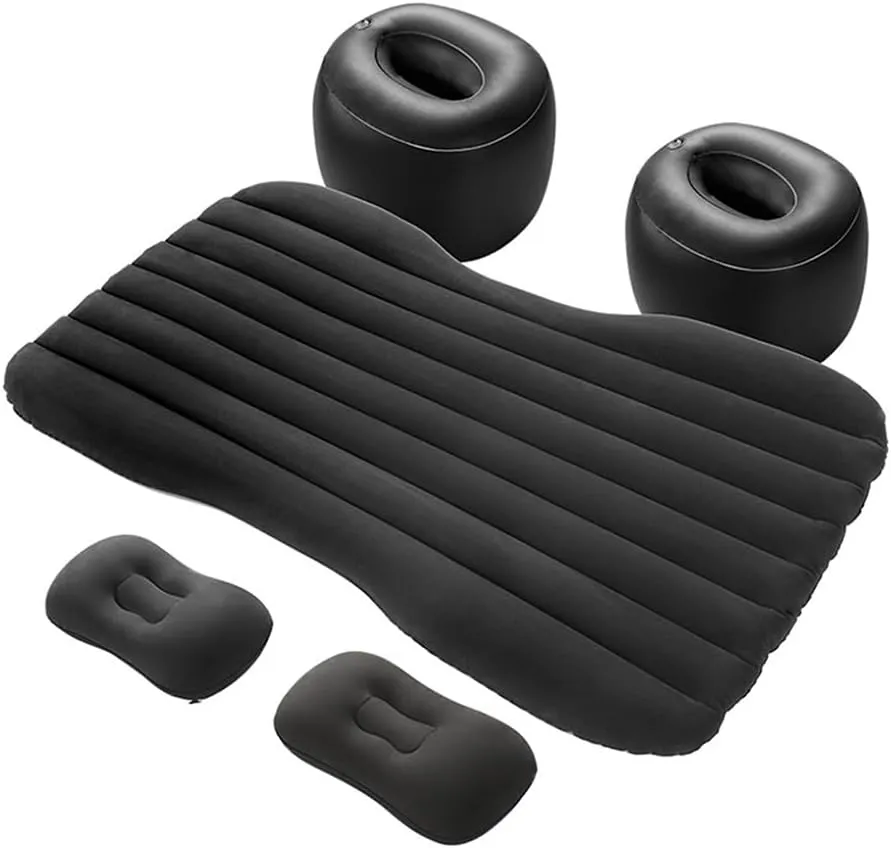 Car Air Mattresses for Audi Q7,Thickened Car Camping Bed Sleeping Pad with Upgrade Side File Portable Car Mattress for Travle and Camping,A