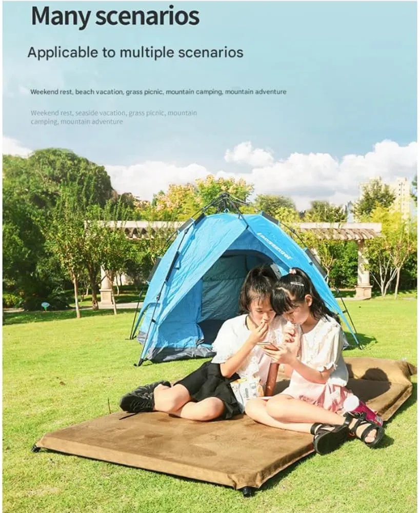 Car Air Mattresses for Toyota Highlander IV 2020 2021 2022 2023 2024 2025,Thickened Car Camping Bed Sleeping Pad Blow Up Bed Portable Car Mattress for Travle and Camping,W