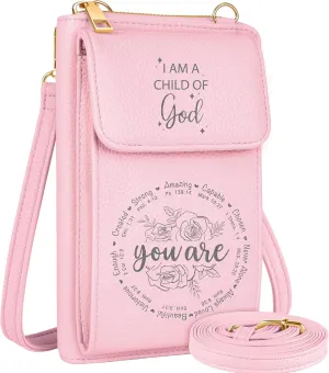 Cell Phone Purse Crossbody Bags for Women - Cute Design Leather Cellphone Bag Small Wallet Purses with Strap