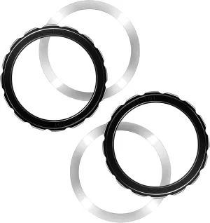Central Lock disc Brake Rotor Lock Ring 2 PCS, Fit for All Campagnolo M1-101B and Fulcrum disc Brake Wheels, AFS disc Brake Wheel Set, Disc Lock Ring for Bicycle Accessories