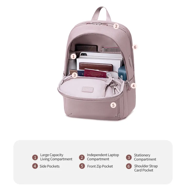 Chantria Anyaz Women Laptop Backpack Business Travel Laptop Backpack (15.6'')