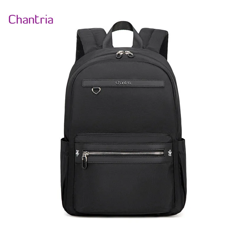 Chantria Crystalz Women Laptop Backpack Multi Compartment Business Travel Laptop Backpack (15.6'')