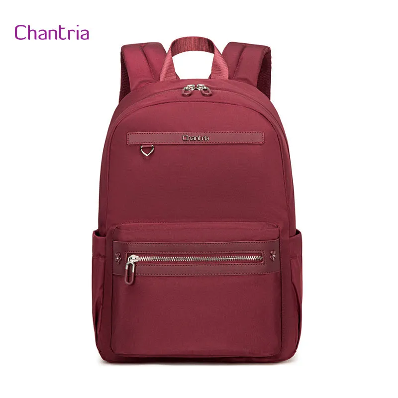 Chantria Crystalz Women Laptop Backpack Multi Compartment Business Travel Laptop Backpack (15.6'')