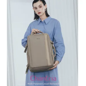 Chantria Rosez Women Expandable Laptop Backpack Business Travel Laptop Backpack (15.6'')