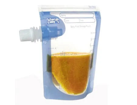 Cherub Baby Food Storage Pouch 20pk