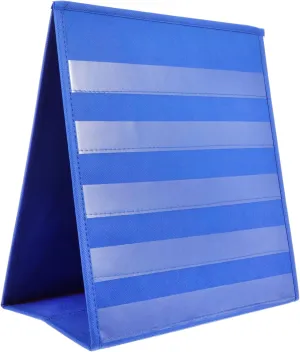 Ciieeo Desktop Display Bag for English Letters Numbers and Vocabulary Foldable Teaching Aid Display Slot for Classroom and Home Educati