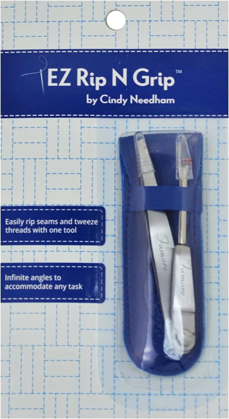 Cindy Needham EZ Rip N Grip tweezer and Seam Ripper