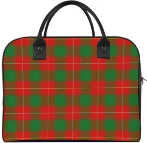 Clan Rutherford Tartan Fashionable Large Capacity Travel Handbag Unisex