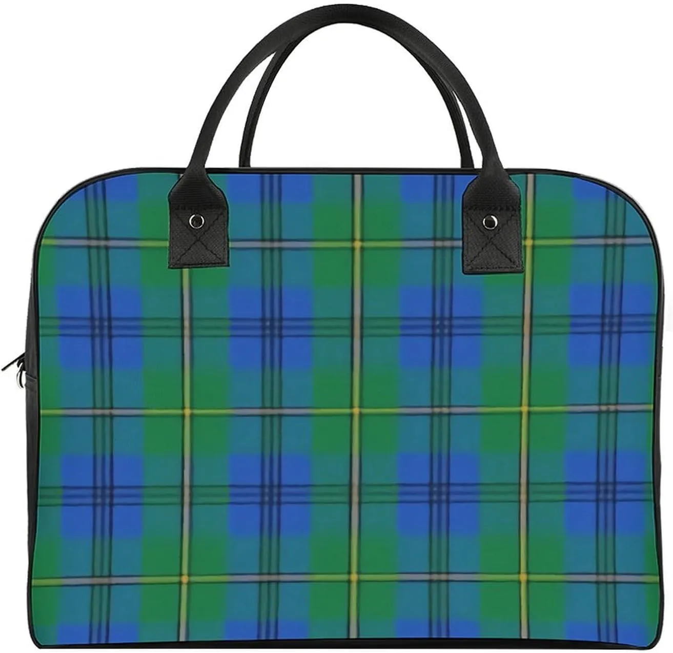 Clan Rutherford Tartan Fashionable Large Capacity Travel Handbag Unisex
