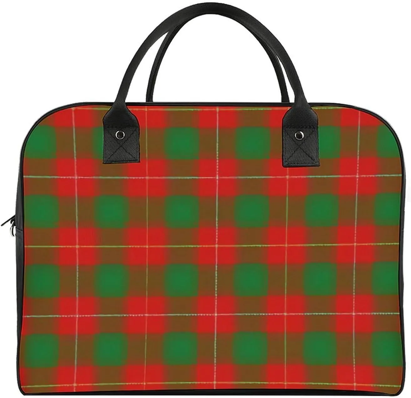 Clan Rutherford Tartan Fashionable Large Capacity Travel Handbag Unisex