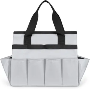 Color Mushroom Fungus Plant Printing Garden Tool Bag with 10 Pockets Easy Access Garden Tote Storage Bag Wear-Resistant & Reusable with 2 Handles Gardening Gifts 13" X 2.8" X 6.8"