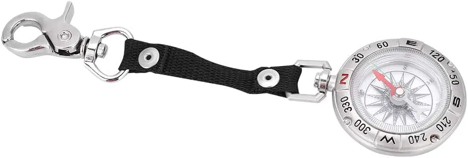 Compass, Mini Compass Zinc Alloy with High Performance Compass Hiking Survival for Outdoor