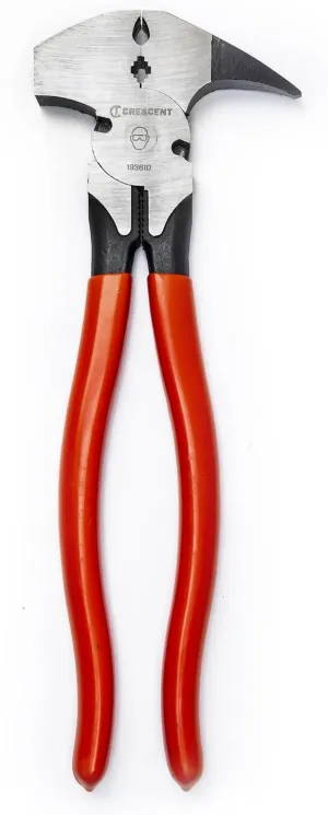 Crescent 10" Heavy-Duty Solid Joint Fence Tool Pliers - Carded - 193610CVSMNN, Multi, One Size