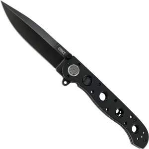 CRKT M16-03DB Folding Pocket Knife: Assisted Opening EDC, Deadbolt Lock, D2 Stonewash Blade, Reversible Pocket Clip Stonewash Blade, Aluminum Handle