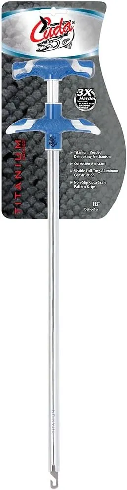 Cuda Titanium-Bonded Fish Hook Remover Tool