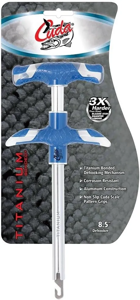 Cuda Titanium-Bonded Fish Hook Remover Tool