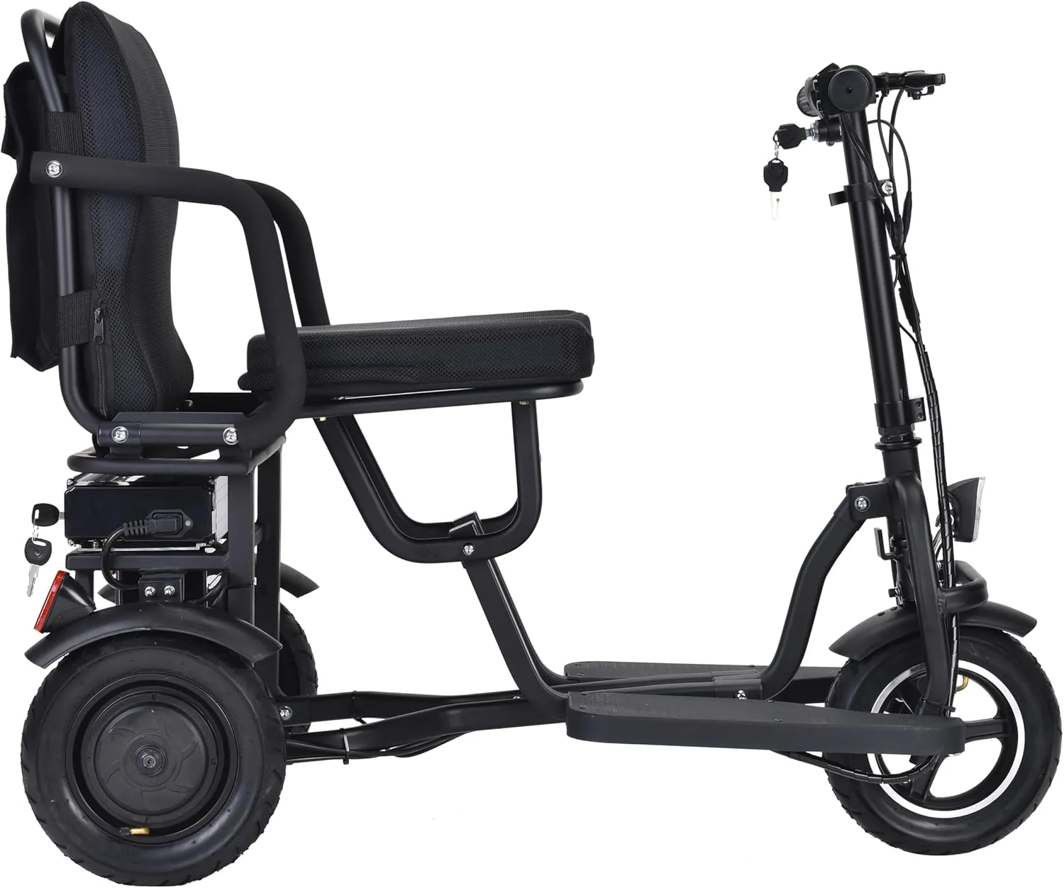 Culver Cougar Folding Mobility Scooter, Lightweight Portable Scooter for Adults - FSA HSA Eligible 3 Wheel Motorized Scooter - Travel Scooters, 280lbs, Only 49lbs - 15mi Range Electric Scooter Adults