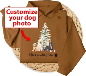 Custom Dog or Cat Christmas Sweatshirt - Create Your Own Ugly Christmas Sweater with Pet Photo - Personalized Holiday Apparel - Custom Photo Sweatshirt for Dogs, Cats, and Pet Lovers color 3