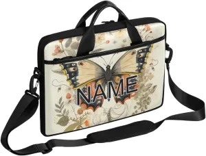Custom Laptop Bag with Name Personalized 15 Inch Shoulder Computer Bag