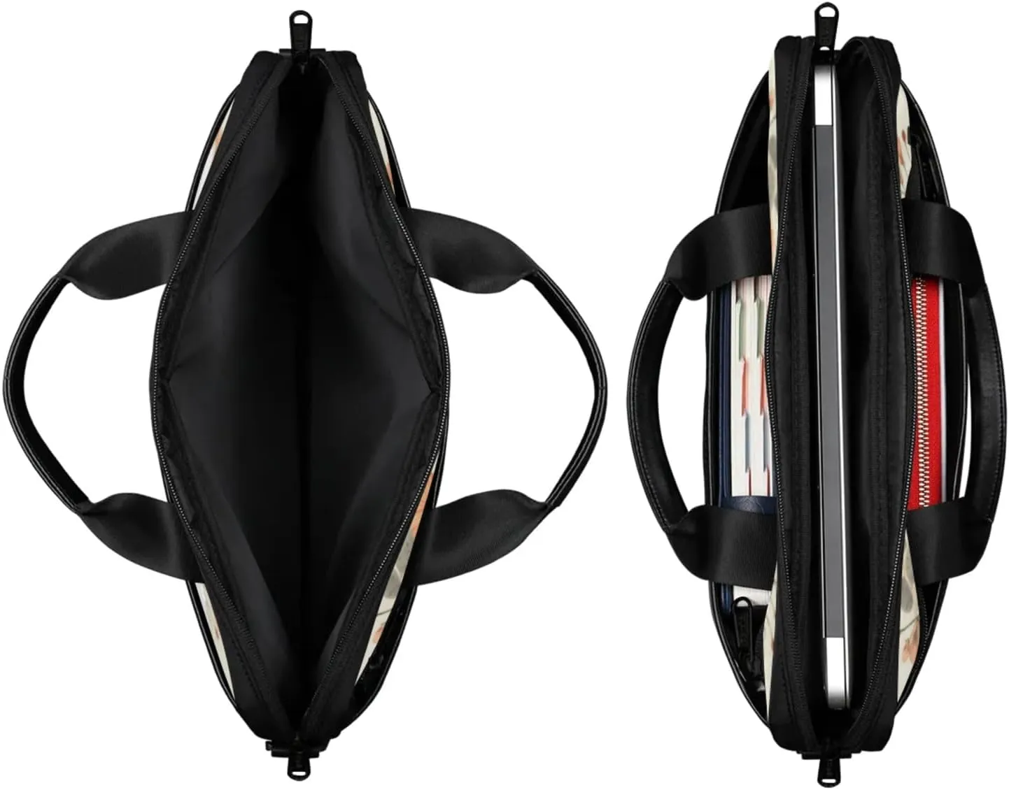 Custom Laptop Bag with Name Personalized 15 Inch Shoulder Computer Bag